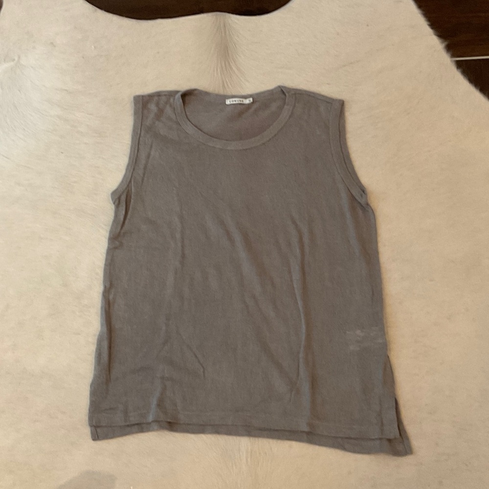 Comune Gray Sleeveless Top